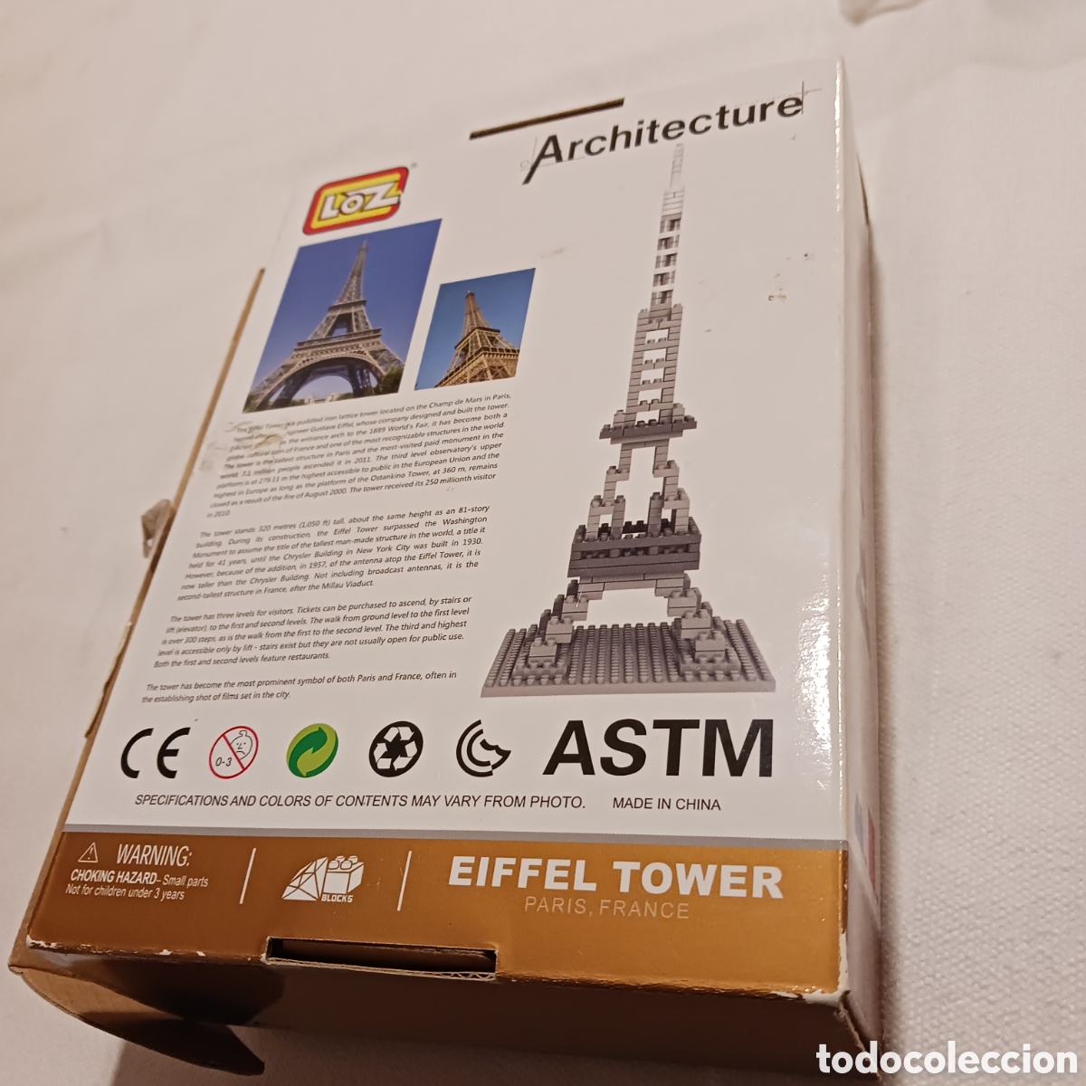 Modelos a escala: Eiffel Tower ,Diamond Block.Architecture. - Foto 2