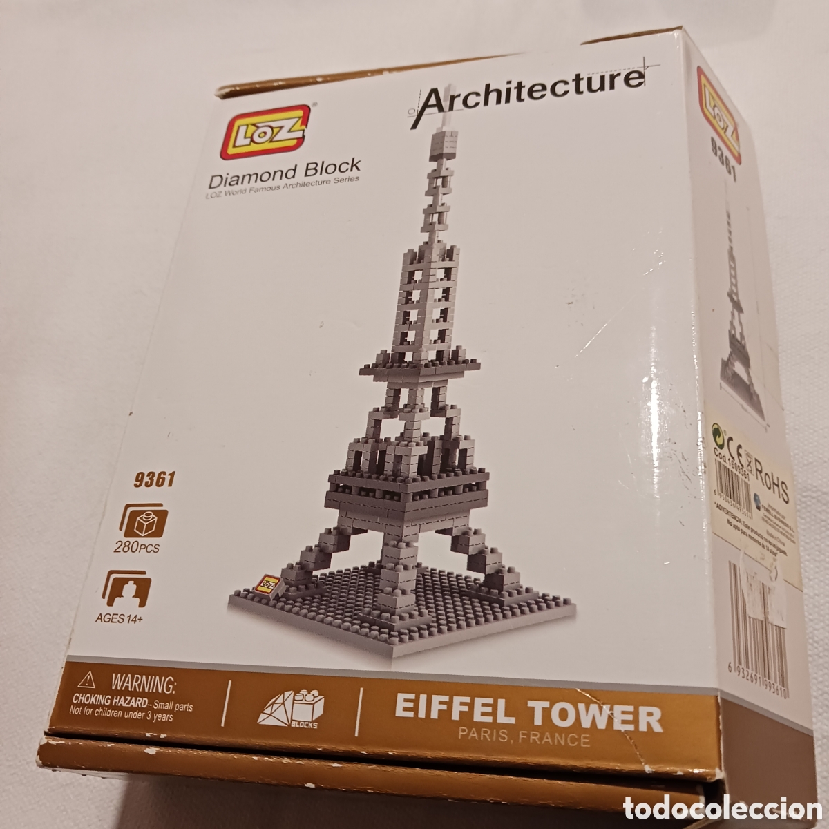 Modelos a escala: Eiffel Tower ,Diamond Block.Architecture. - Foto 1