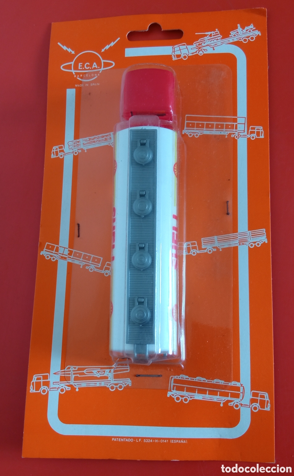 Modelos a escala: CAMI&Oacute;N CISTERNA SHELL E.C.A. 80S.BLISTER SIN ABRIR. - Foto 3