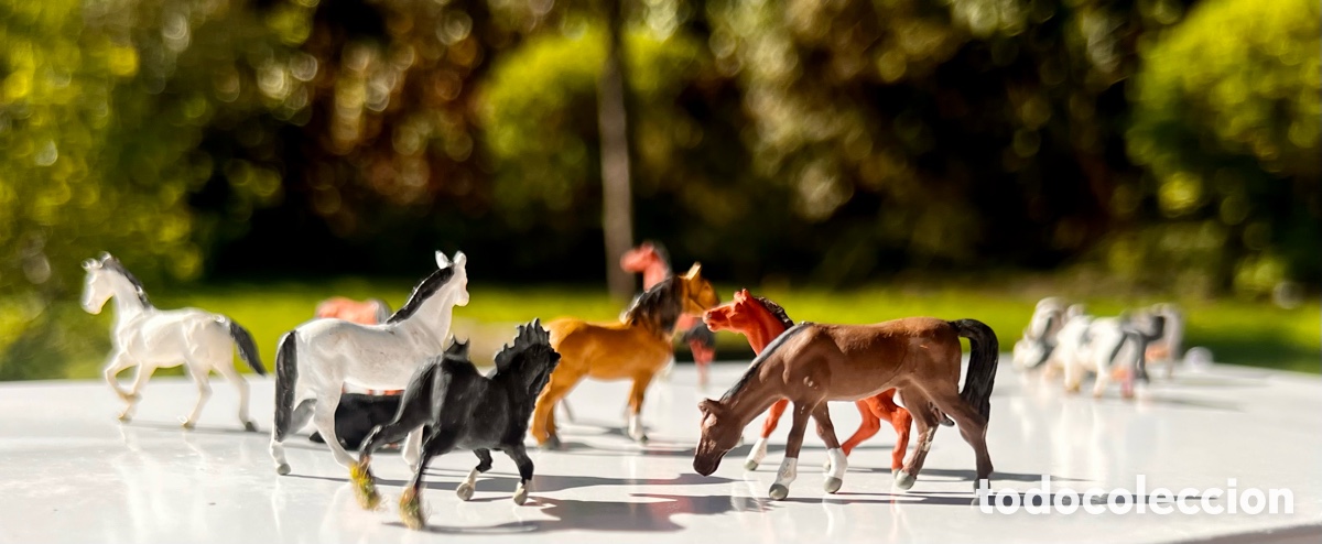 Modelos a escala: Preiser. Caballos . Maquetas. Tren. - Foto 6