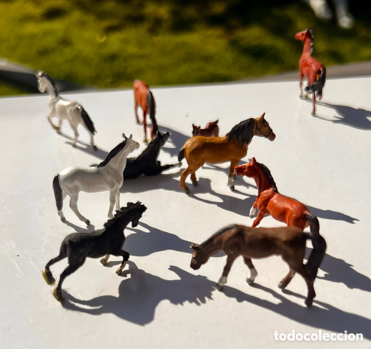 Modelos a escala: Preiser. Caballos . Maquetas. Tren. - Foto 1