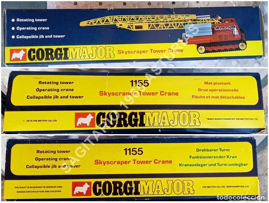 Modelos a escala: 1155 CORGI MAJOR SKYSCRAPER TOWER CRANE - Foto 9