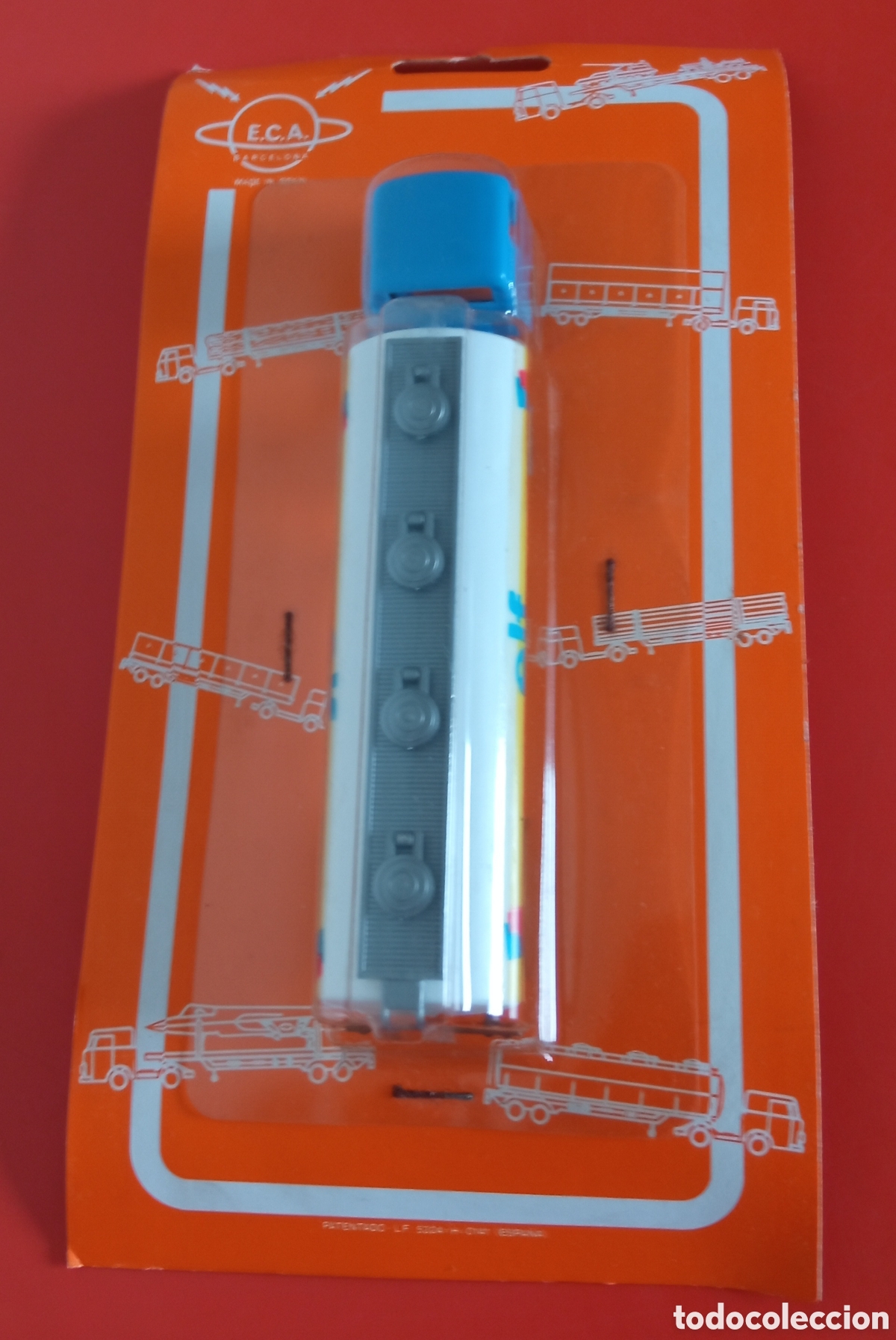 Modelos a escala: CAMI&Oacute;N CISTERNA ELF E.C.A. 80S.BLISTER SIN ABRIR. - Foto 2