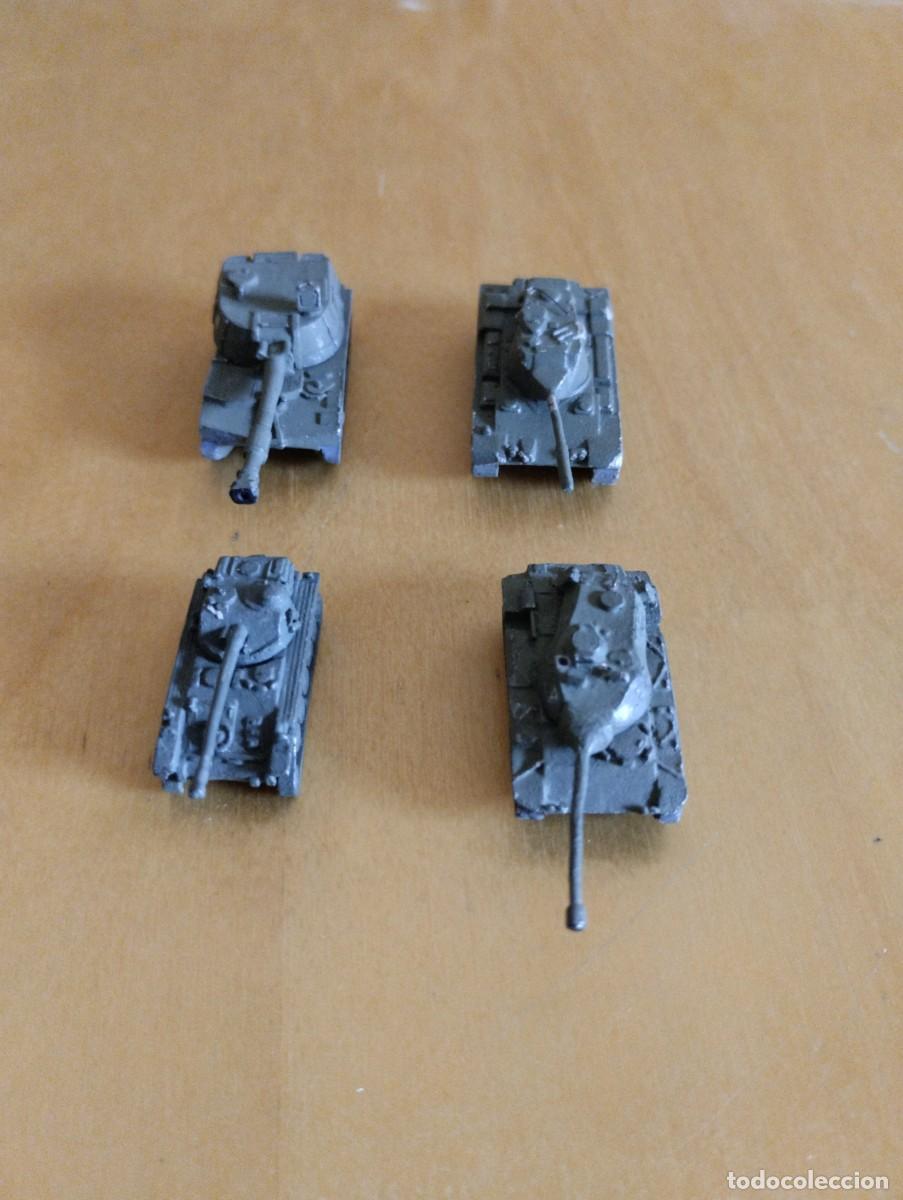 Modelos a escala: LOTE 4 TANQUES METALICOS - Foto 1