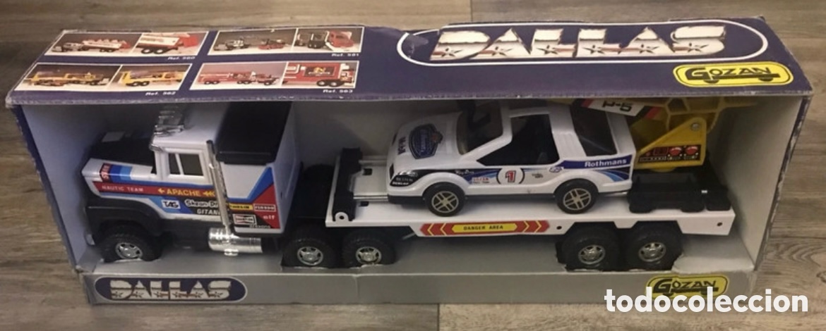 Modelos a escala: Cami&oacute;n Trailer Coche (Modelo &rdquo;Dallas&rdquo;) - Foto 2