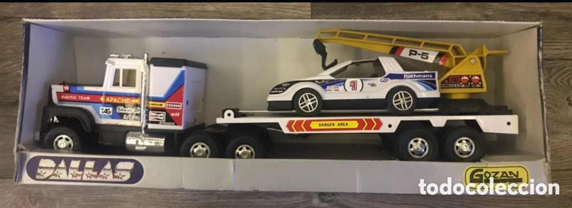 Modelos a escala: Cami&oacute;n Trailer Coche (Modelo &rdquo;Dallas&rdquo;) - Foto 1