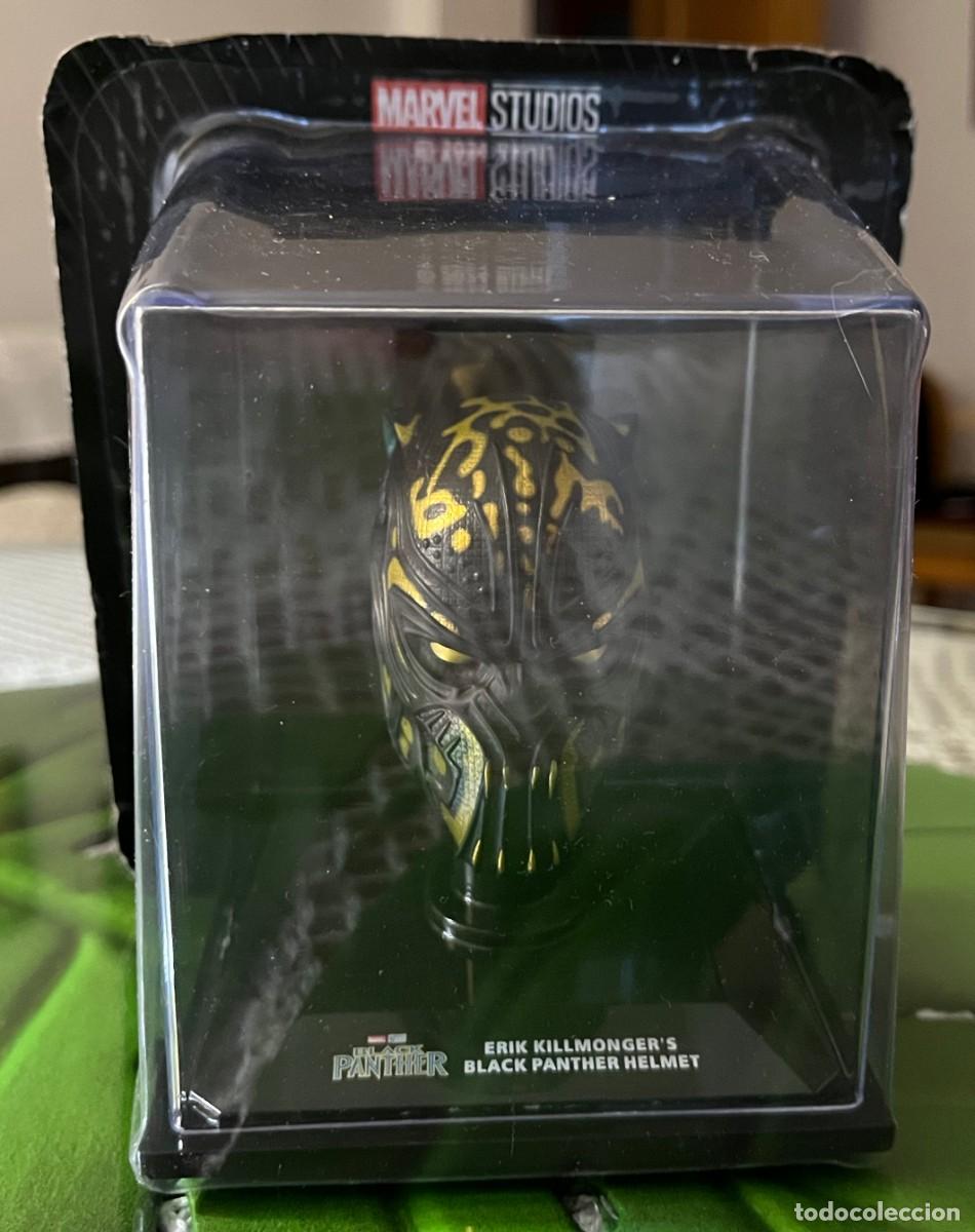 Modelos a escala: Erik Killmongers Black Panther Helmet Marvel - Foto 1