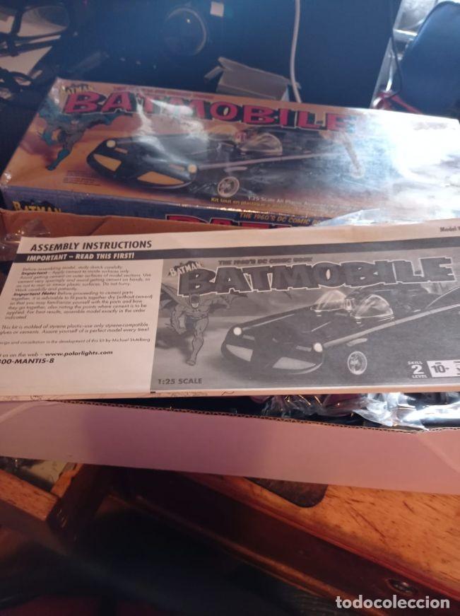 Modelos a escala: 1960 DC Comic Batman Batmobile Polar Lights 6901 1:25 - Foto 4