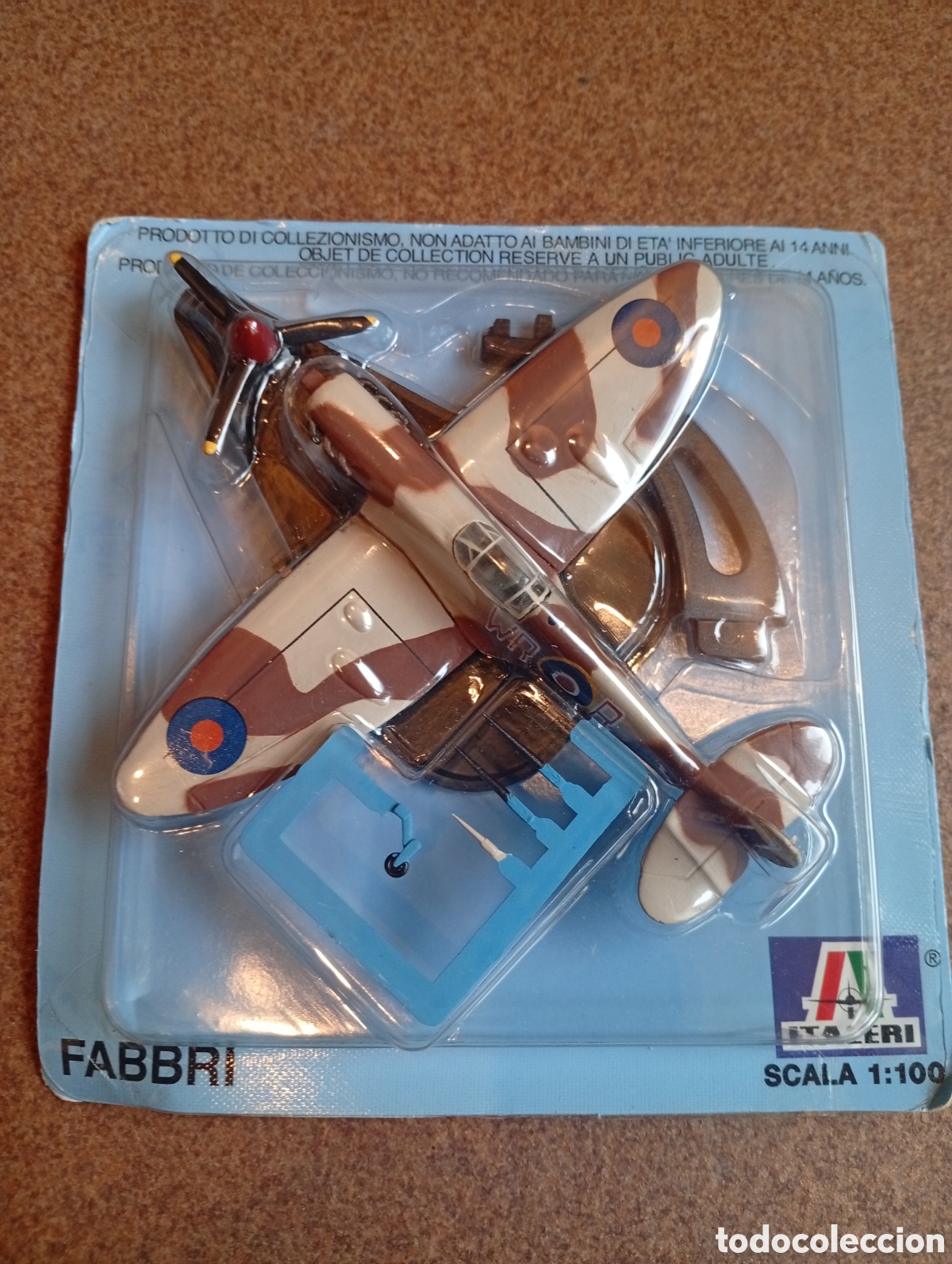 Modelos a escala: Spitfire MK V WWll escala 1:100 - Foto 1