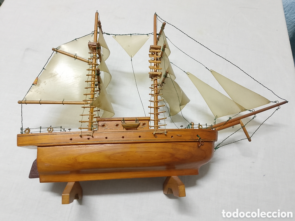 Modelos a escala: Maqueta barco en madera. - Foto 2