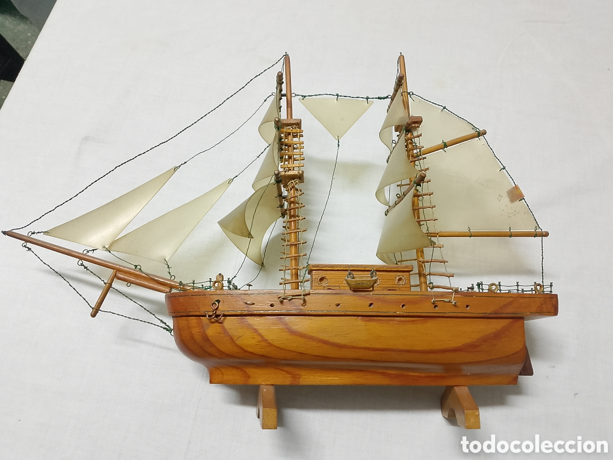Modelos a escala: Maqueta barco en madera. - Foto 1