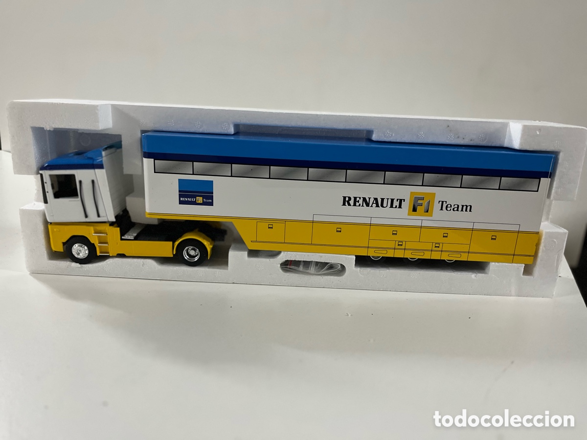Modelos a escala: Vendo Cami&oacute;n equipo Renault F&oacute;rmula 1 - Foto 1