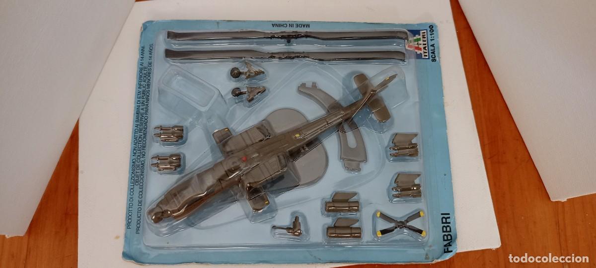 Modelos a escala: AH-64 A APACHE 1/100 ITALERI - Foto 2
