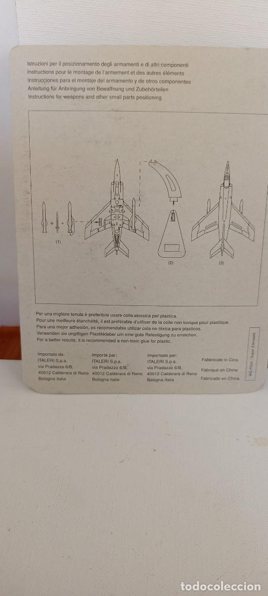 Modelos a escala: SUPER ETENDARD 1/100 ITALERI - Foto 4
