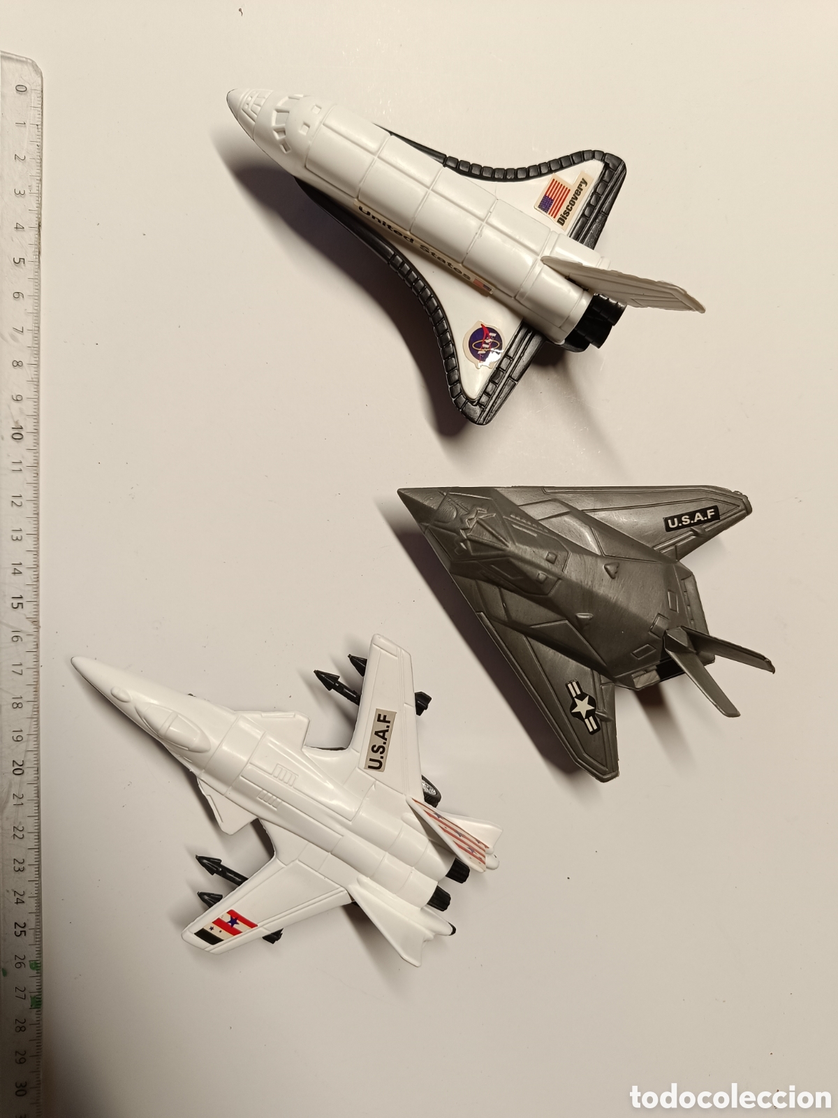 Modelos a escala: Lote 3 aviones de pl&aacute;stico. - Foto 3