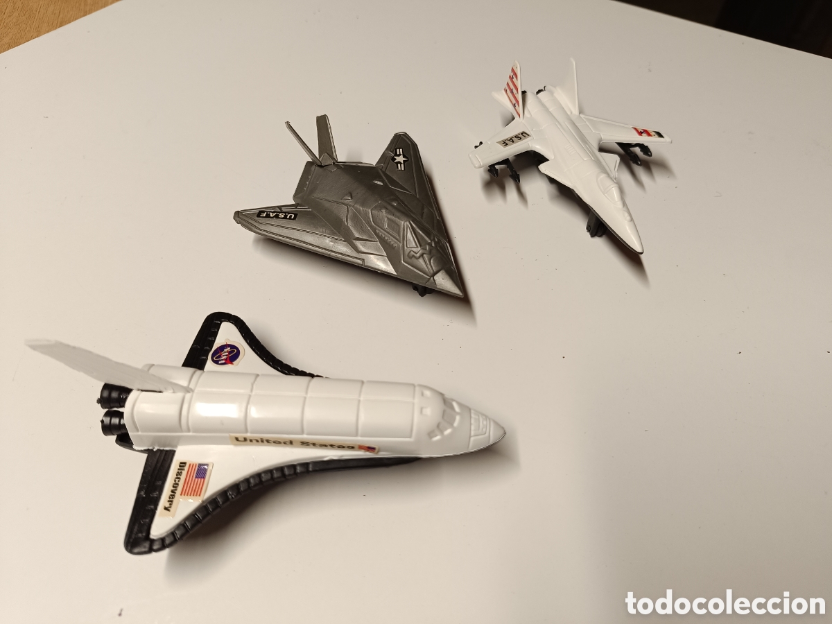 Modelos a escala: Lote 3 aviones de pl&aacute;stico. - Foto 1