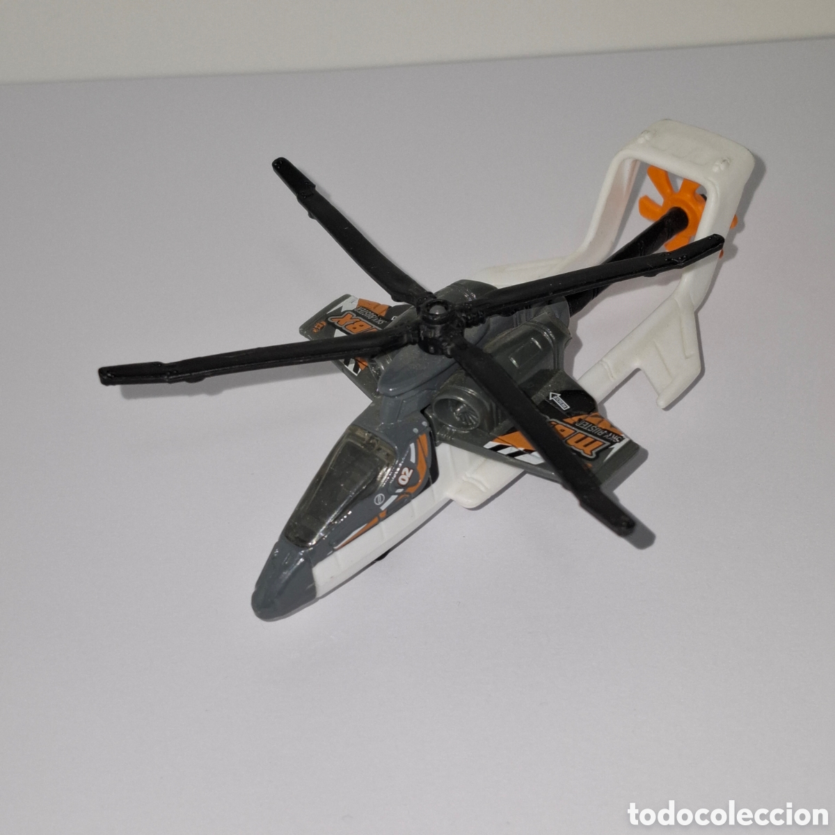 Modelos a escala: HELICOPTERO DIECAST MATCHBOX MATTEL - Foto 1