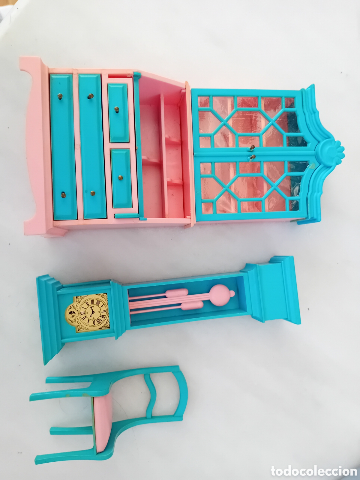 Modelos a escala: conjunto mueble reloj de cuco silla - Foto 1