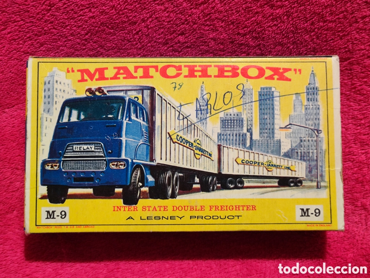 Modelos a escala: Matchbox M9 Inter State Double Freighter - Foto 6