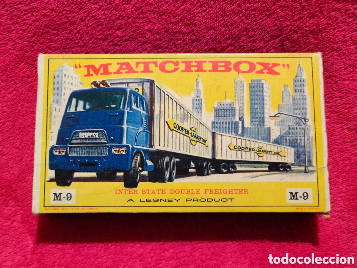 Modelos a escala: Matchbox M9 Inter State Double Freighter - Foto 1