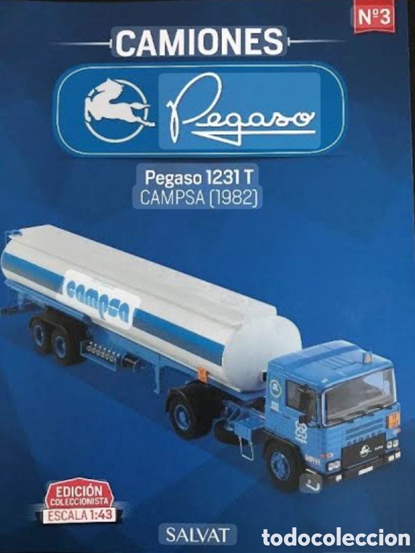 Modelos a escala: Pegaso 1231T Ttes Campsa - Foto 2