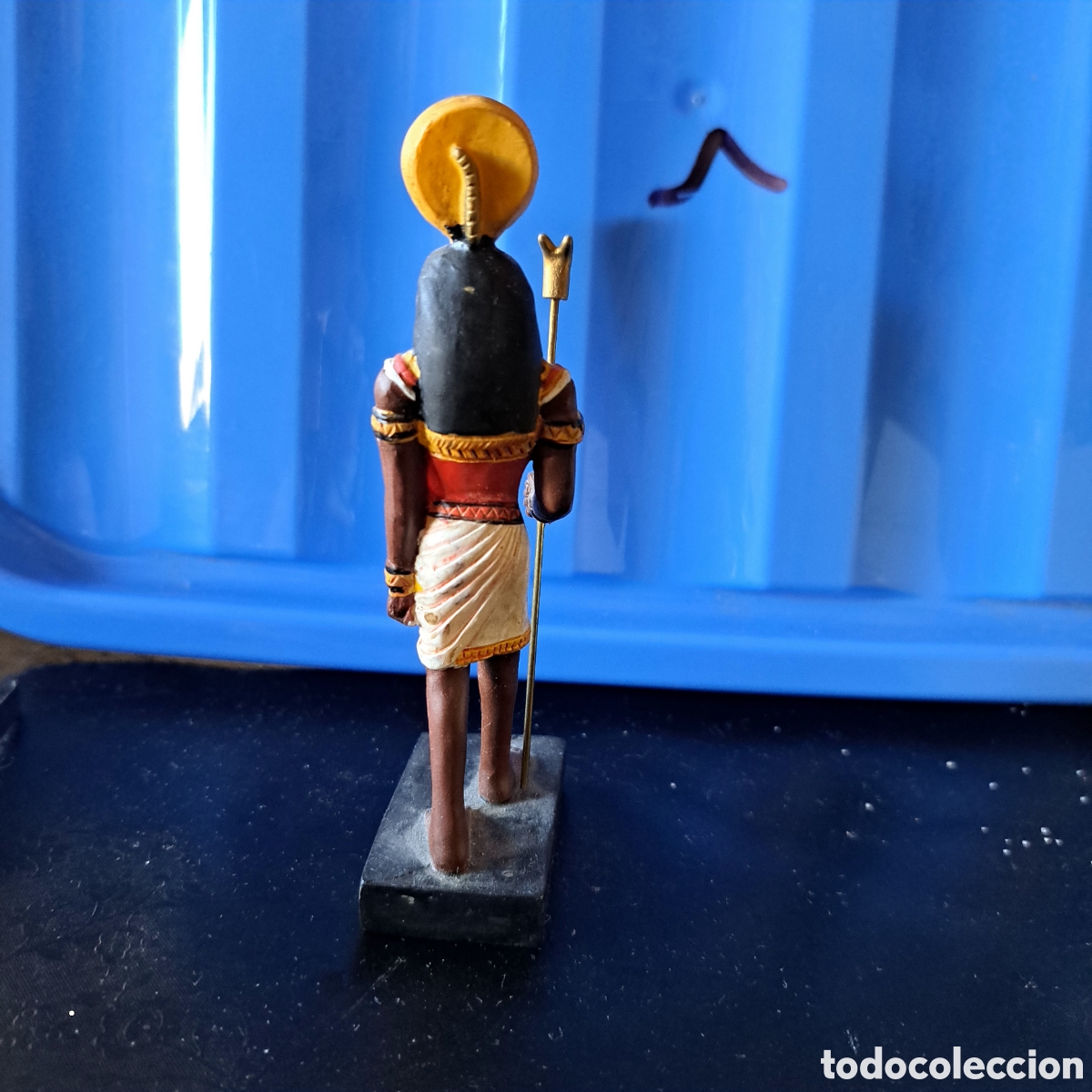 Modelos a escala: D&eacute;u Ra. EGYPTE ANCIENNE - STATUE DE RA EN RESINE - Foto 1