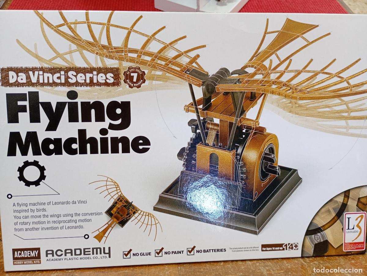 Modelos a escala: Maqueta Academy Davinci Flying Machine - Foto 3