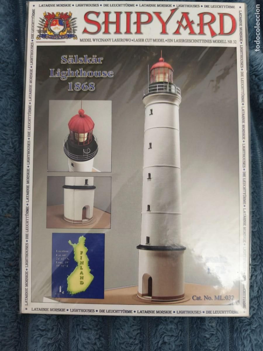 Modelos a escala: Faro de Salskar. Shipyard - Foto 1
