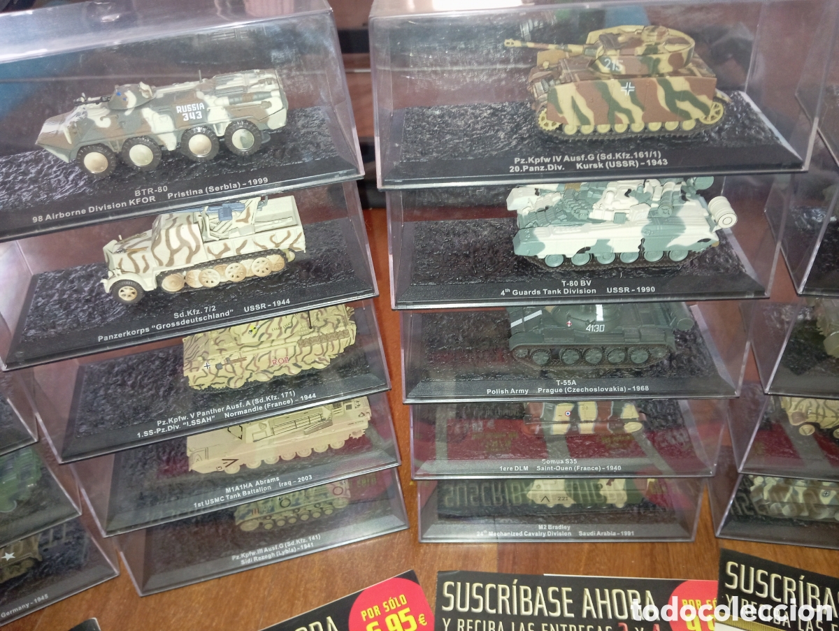 Modelos a escala: Tanques de combate colecci&oacute;n Salvat - Foto 3