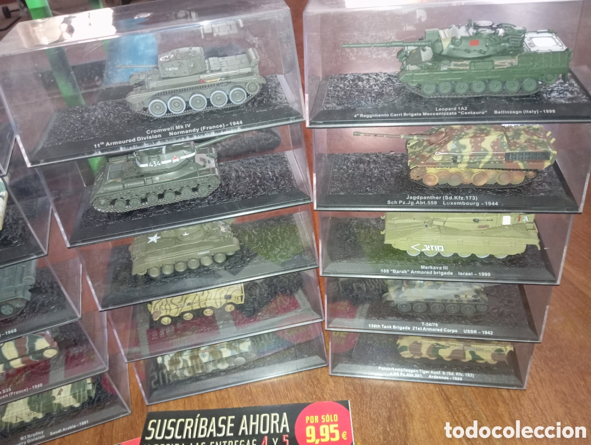 Modelos a escala: Tanques de combate colecci&oacute;n Salvat - Foto 4