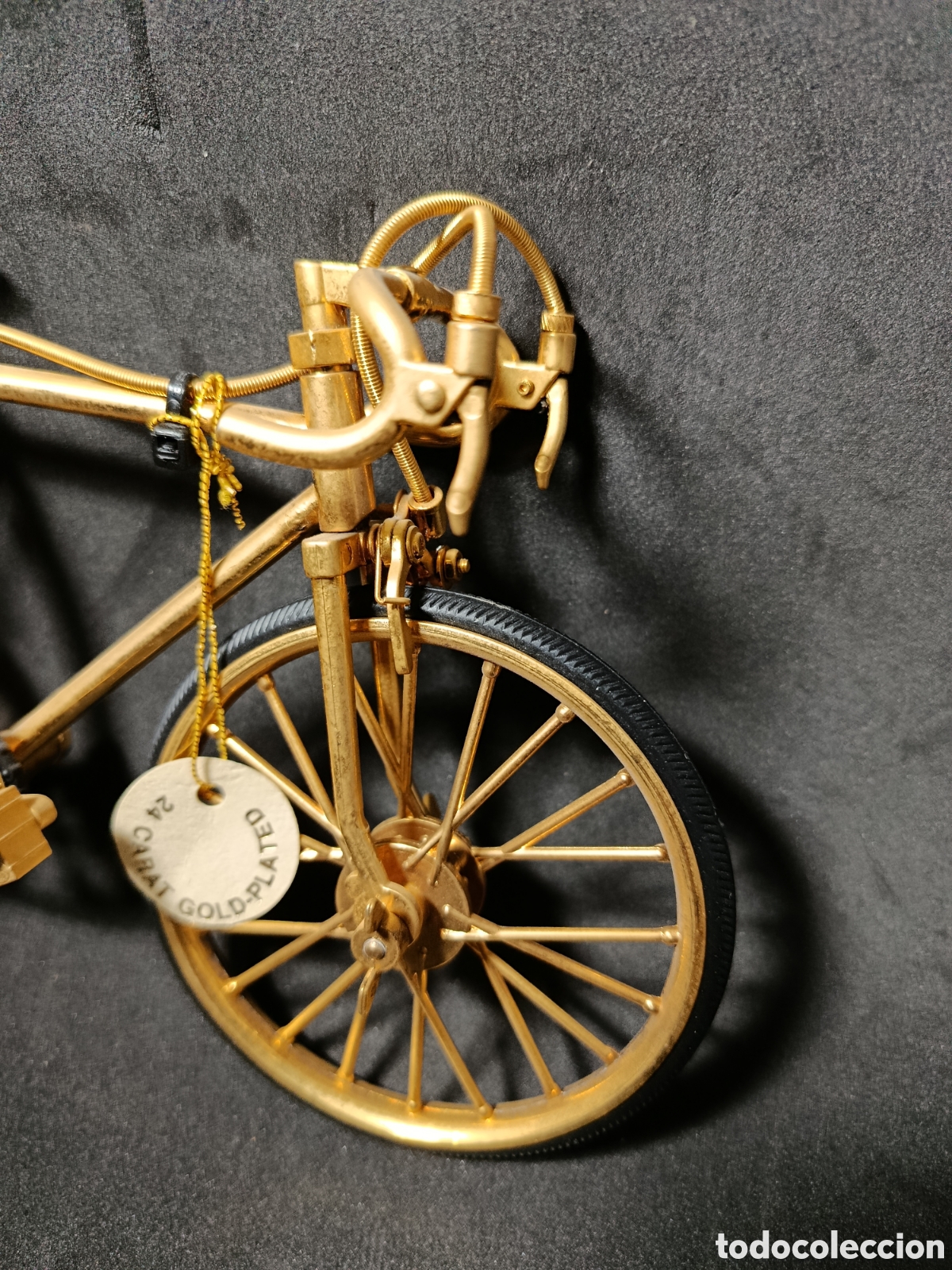 Modelos a escala: Bicicleta a escala . Ba&ntilde;o de oro - Foto 2