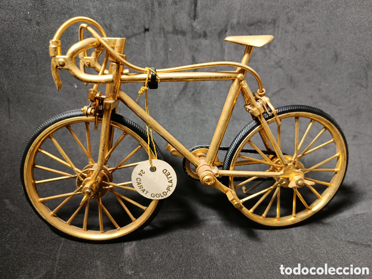 Modelos a escala: Bicicleta a escala . Ba&ntilde;o de oro - Foto 4
