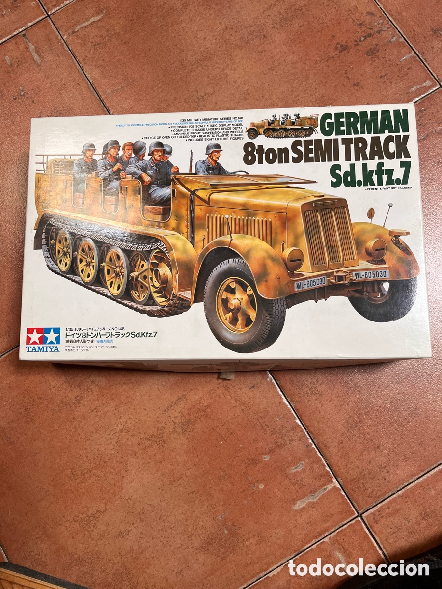 Modelos a escala: Sdkfz 7 ton 1/35 de Tamiya - Foto 1