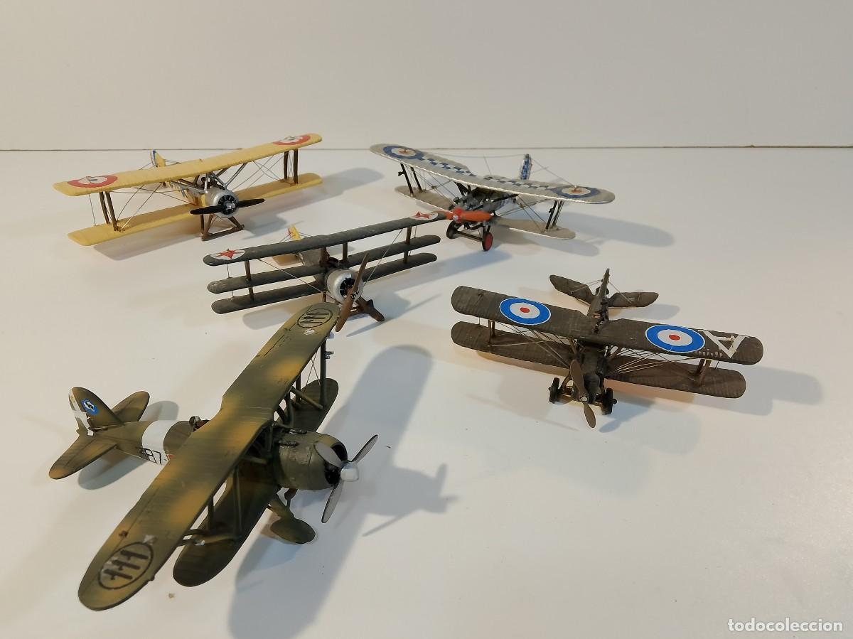 Modelos a escala: lote de 5 aviones de metal - - Foto 1
