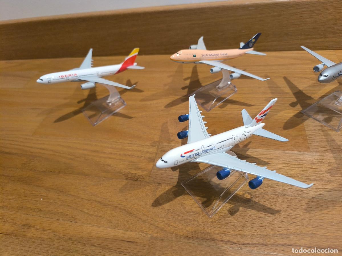 Modelos a escala: CONJUNTO DE 6 AVIONES COMERCIALES - Foto 3