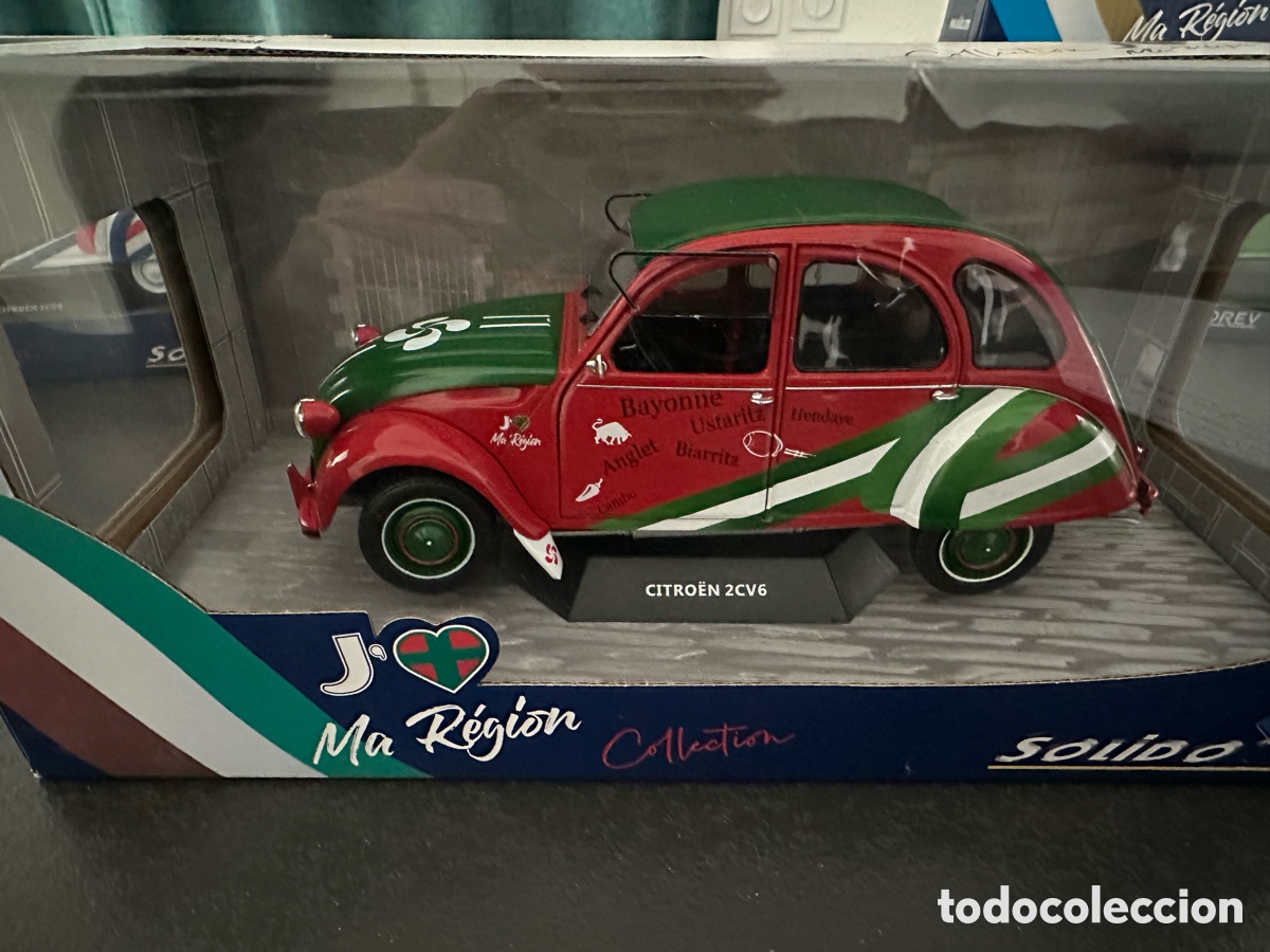 Modelos a escala: 2CV Solido 1/18 Pays Basque - Foto 1