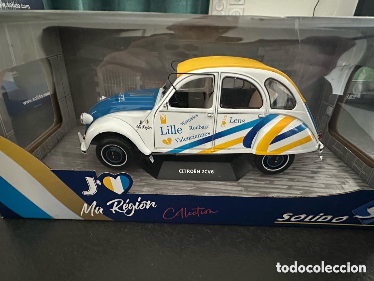 Modelos a escala: 2CV Solido 1/18 Nord Pas de Calais - Foto 1