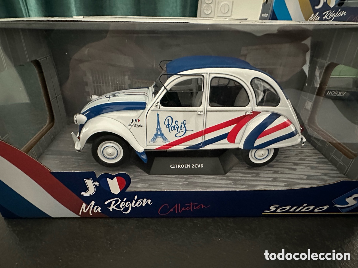 Modelos a escala: 2CV Solido 1/18 Paris - Foto 1