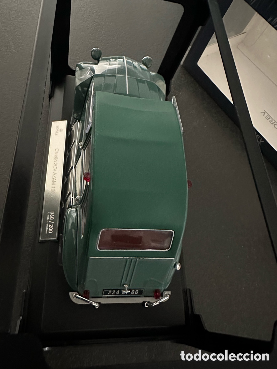 Modelos a escala: 2CV Norev 1/18 1966 Verte - Foto 4