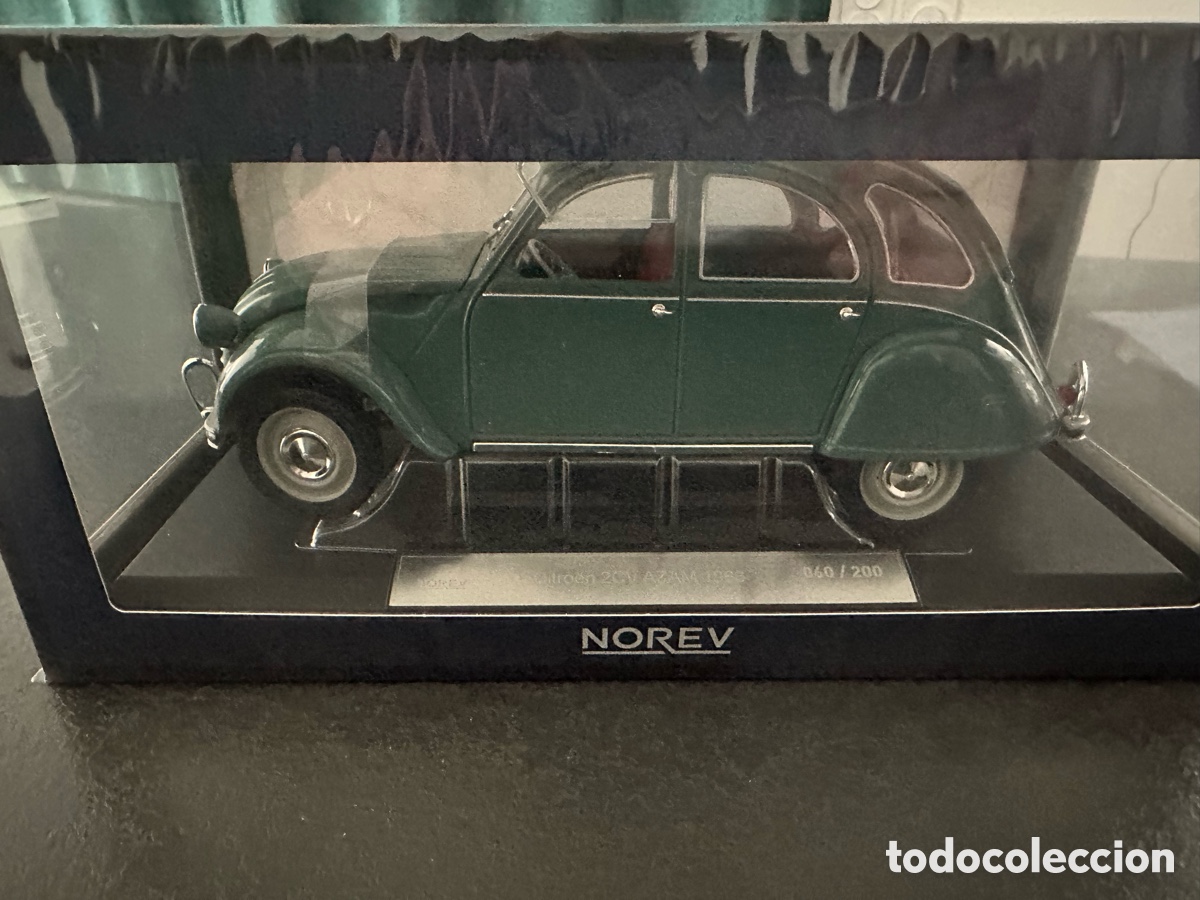 Modelos a escala: 2CV Norev 1/18 1966 Verte - Foto 5