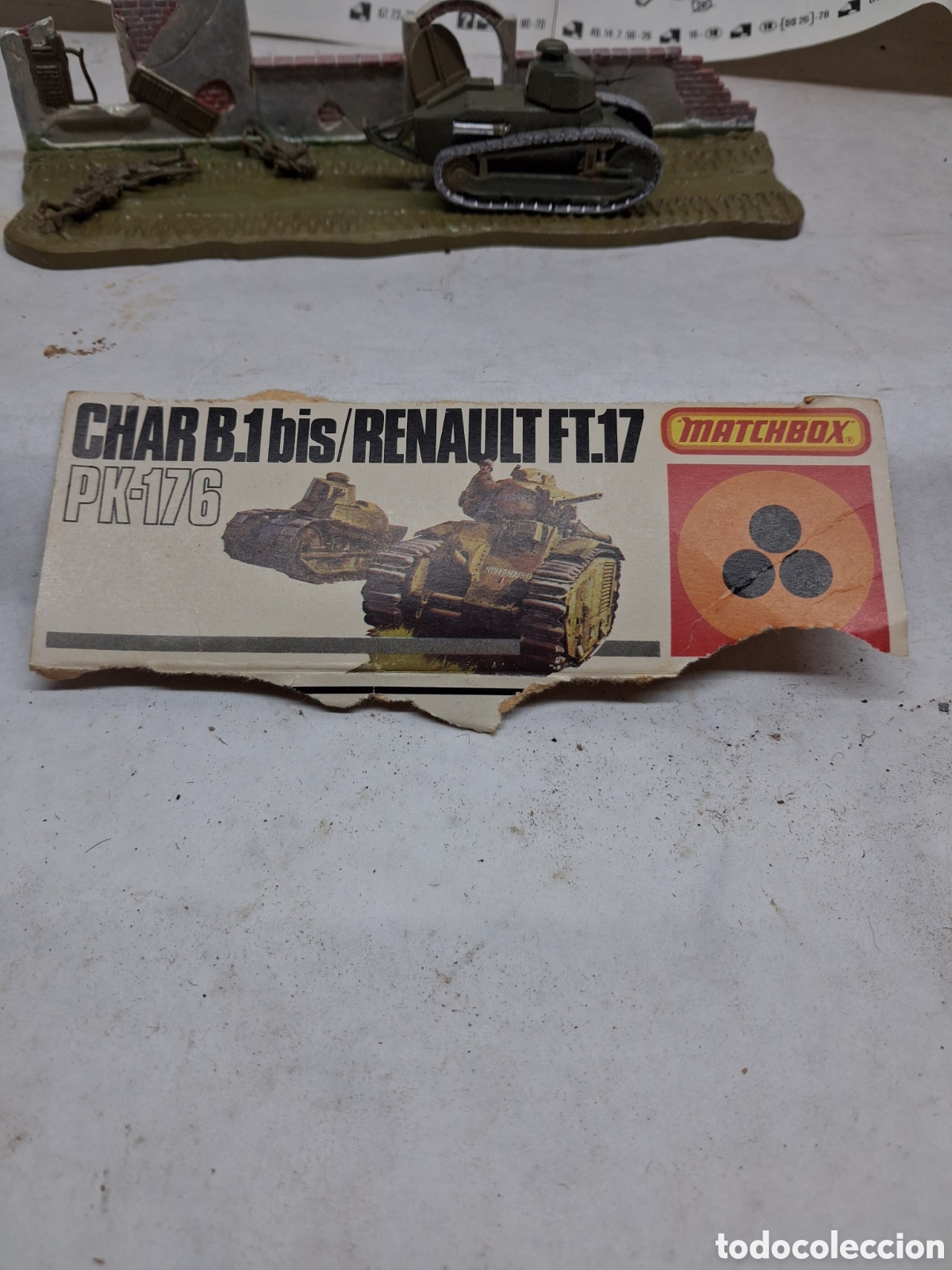 Modelos a escala: Tanque Renault FT17 escala 1:76 - Foto 3