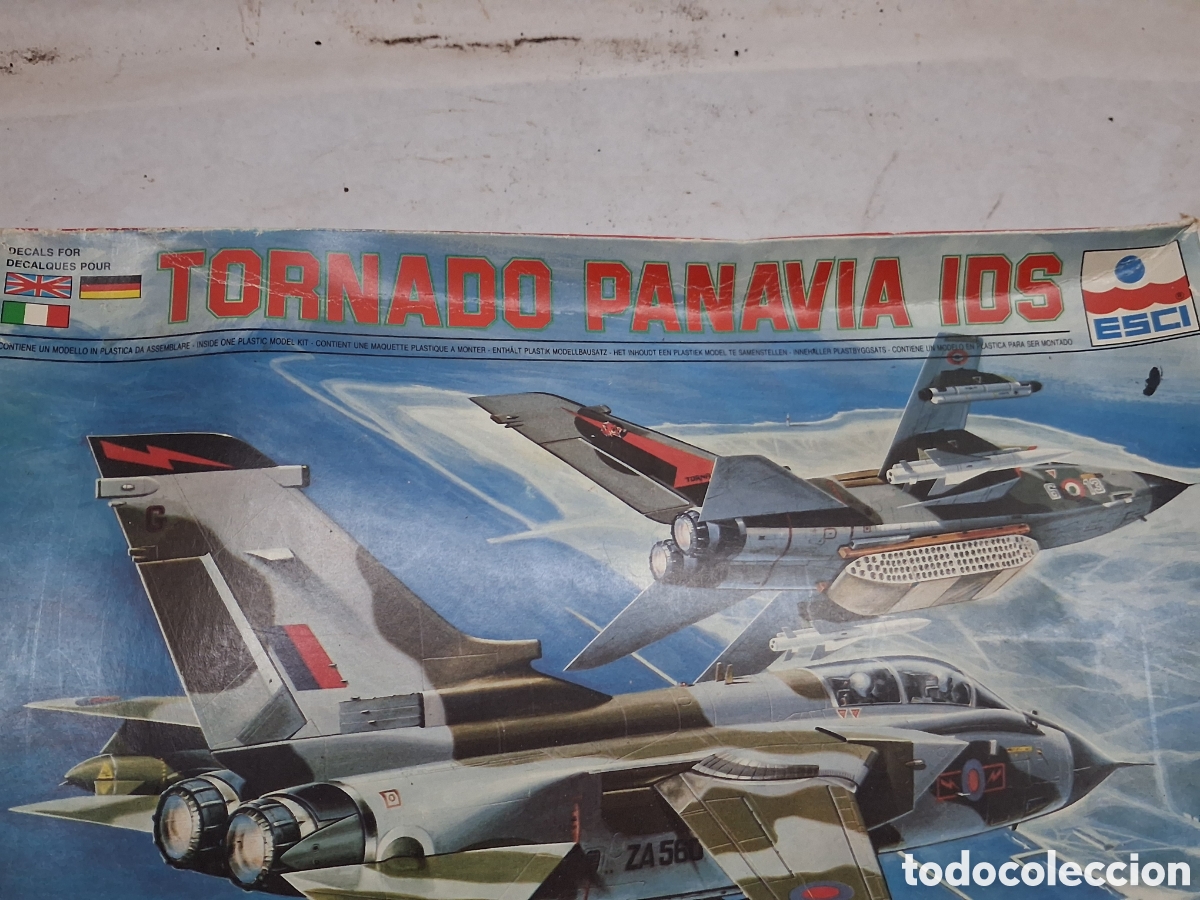 Modelos a escala: Caja tornado Panavia IDS - Foto 2