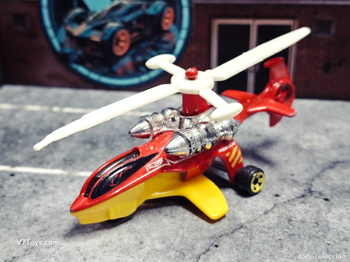 Modelos a escala: Sky Knife Hot Wheels 2015 Rescue Racers Mattel