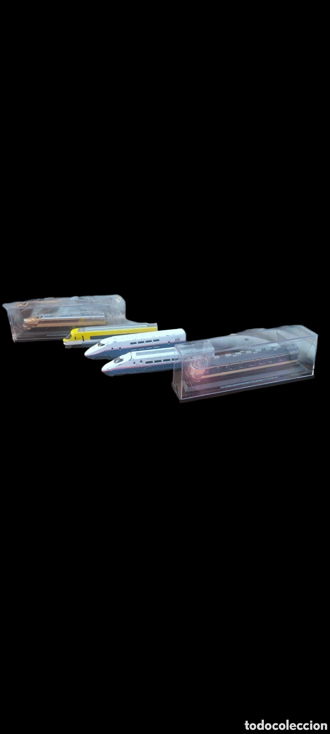 Modelos a escala: Lote de 5 trenes japoneses a escala