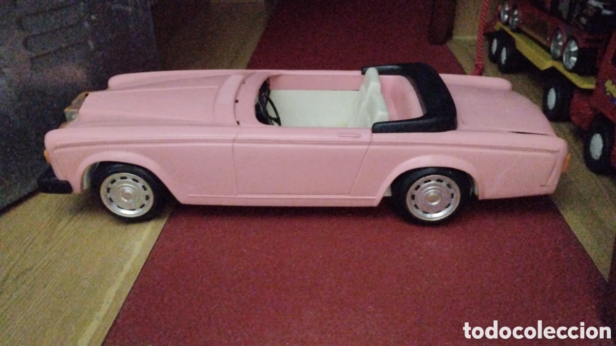 Modelos a escala: Coche Barbie rosa rolls royce - Foto 2