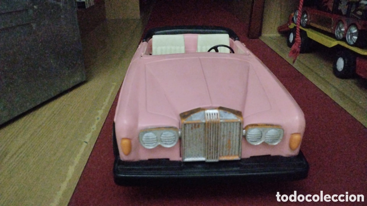 Modelos em escala: Coche Barbie rosa rolls royce