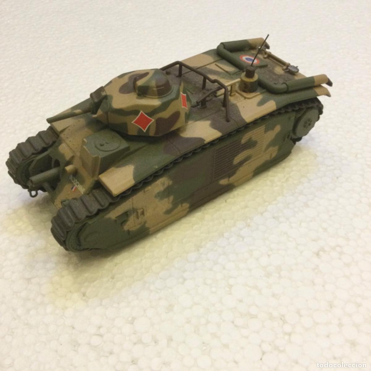 Modelos a escala: Carro de combate Char B1 Bis. Metal. E:1/43
