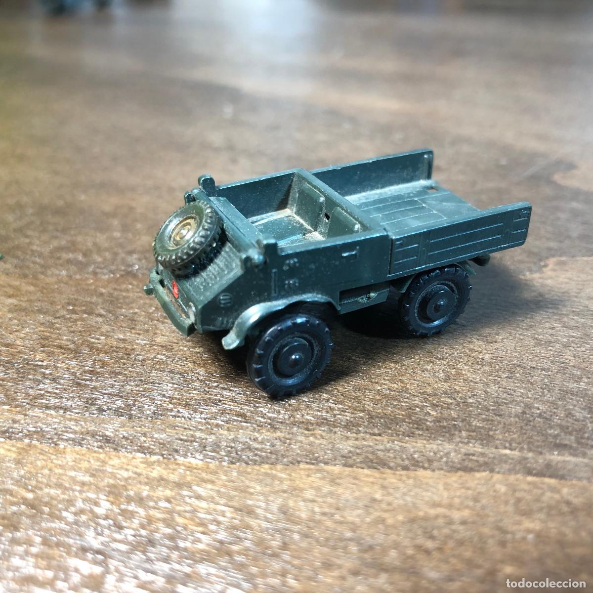 Modelos a escala: EKO Vehiculo miniatura, Jeep escala 1:87 vintage a&ntilde;os 70
