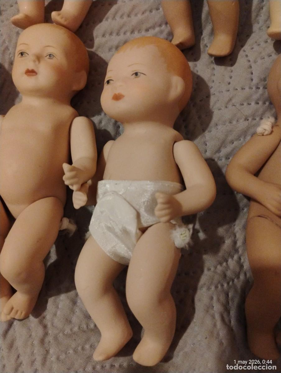 Modelos a escala: Pack de mu&ntilde;ecas de porcelana. 12cm - Foto 4