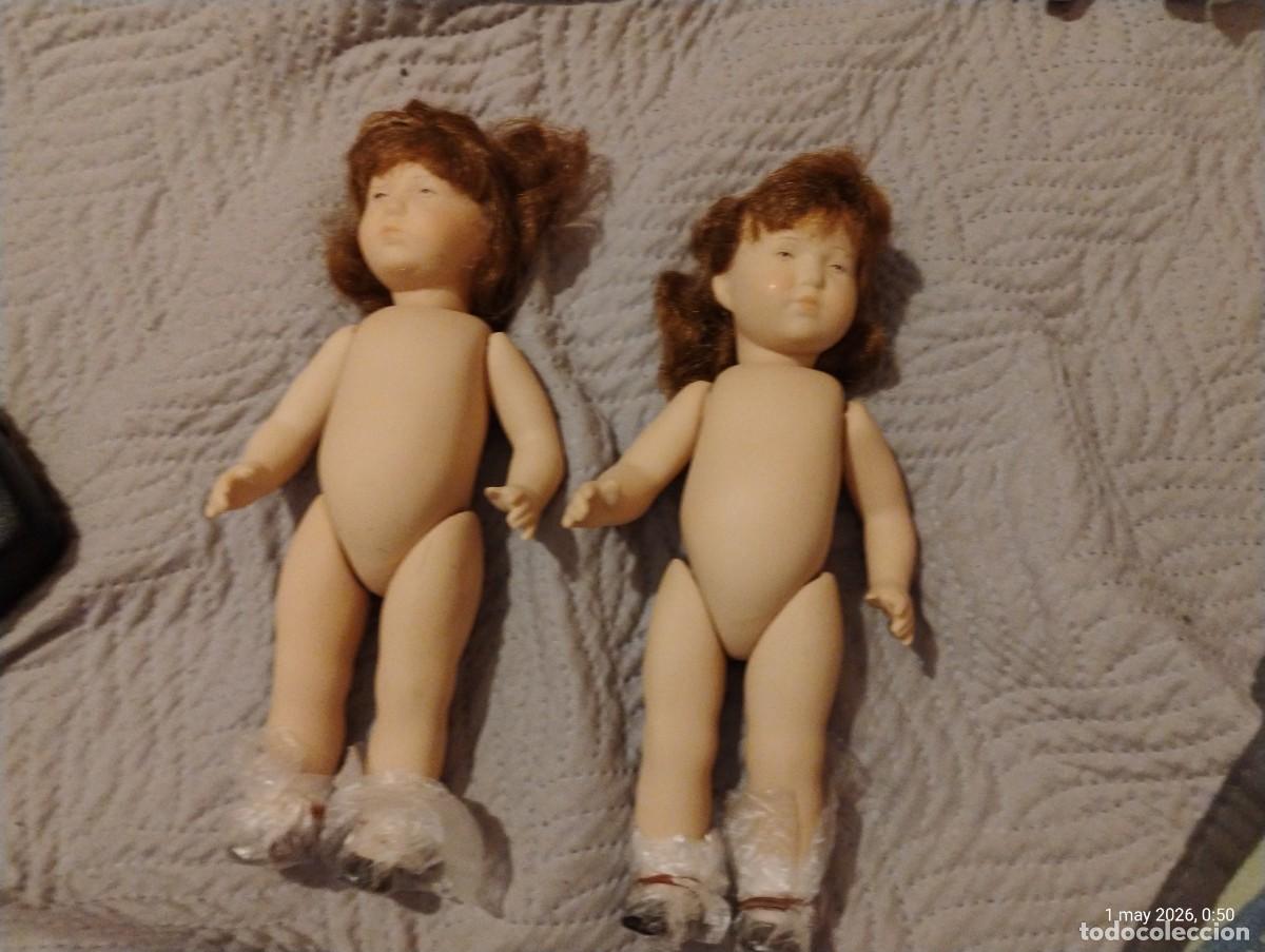 Modelos a escala: Pack de mu&ntilde;ecas de porcelana. 20cm